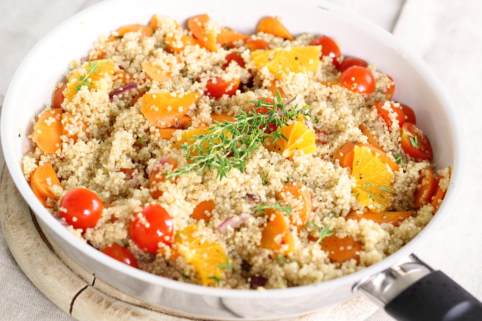 Quinoa con verdure - www.alimentazionesumisura.com